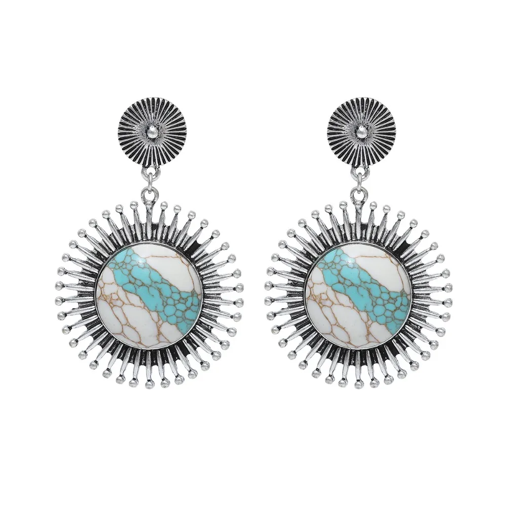 Indian Stone Earrings