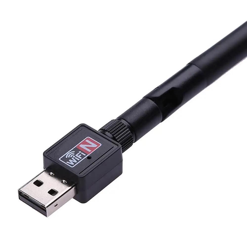 Беспроводной 600 Мбит/с WiFi роутер адаптер USB 2,0 ПК сетевой LAN Карта ключ с антенной wifi адаптер Wi-Fi антенна hackintosh
