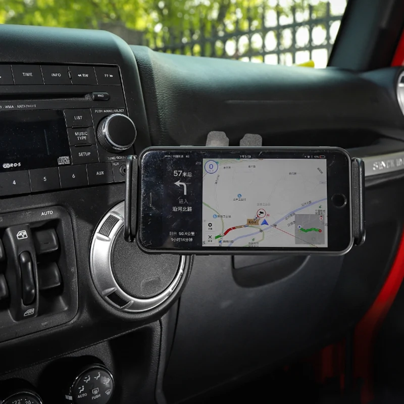 Автомобильный Gps кронштейн для Jeep Wrangler Jk Interphone поддержка держатель телефона Ipad Держатель для Jeep Wrangler Jk 2011- автомобильные аксессуары