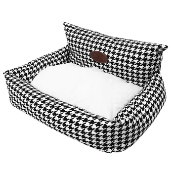 

1PC Checkered Pattern Warm Pet Bed Chic Pet Supplies for Cat Dog