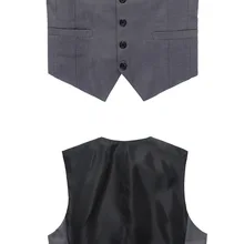 Мужской приталенный комбинированный костюм контрастного цвета, мужской жилет, модный комбинированный жилет смешанных цветов