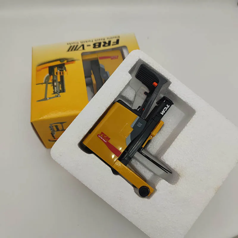 1/20合金FRB-VIII電気リーチフォークリフトモデルおもちゃ車