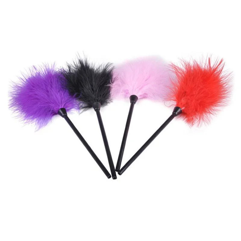 Feather Flirt Clit tickler Whip Exotic Accessories Tease Adult Game Sex Products BDSM Flirt Soft Flogger for Couples Sex Toys