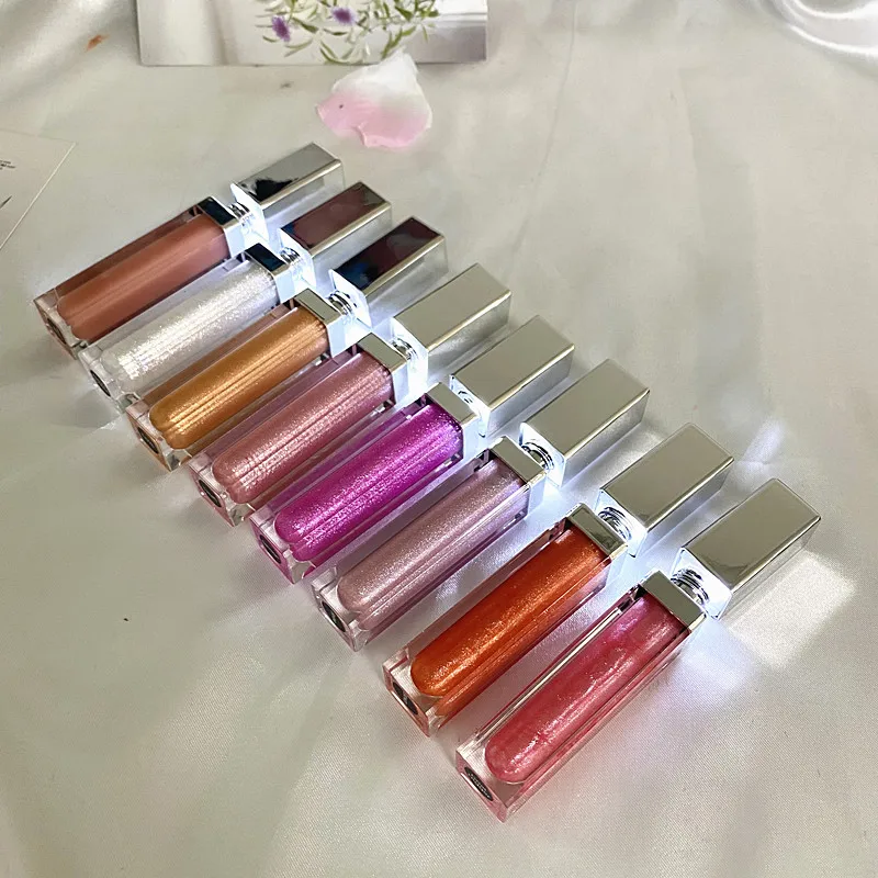 

Matte Lipgloss Bulk With Led Light Waterproof Liquid Lipstick Private Label Wholesale Custom Lip Gloss Tubes With Logo