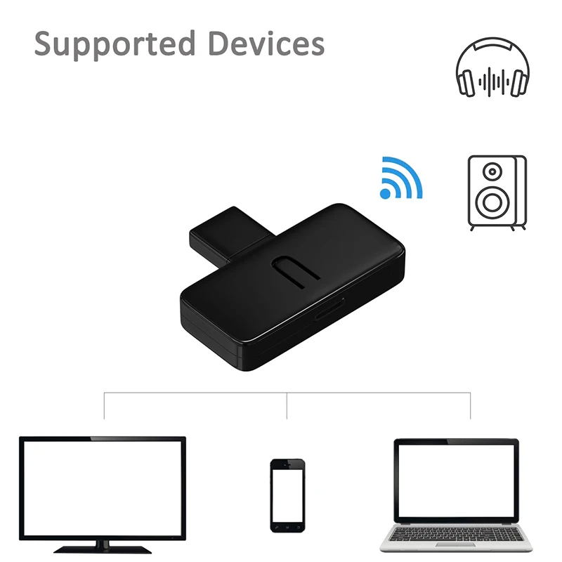 Беспроводной Bluetooth тип-c аудио передатчик USB адаптер для nintendo Switch PS4 EM88