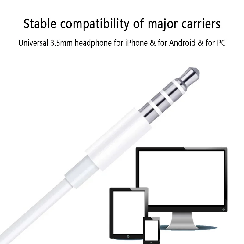 Проводные наушники 3 55 мм для iPhone Xiaomi Auriculares type C huawei с микрофоном auriculares