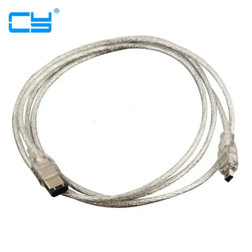 1 5 м FireWire 4P/6P 6pin к 4Pin IEEE 1394 iLink адаптер кабель провод высокоскоростной 150 см футов DSLR