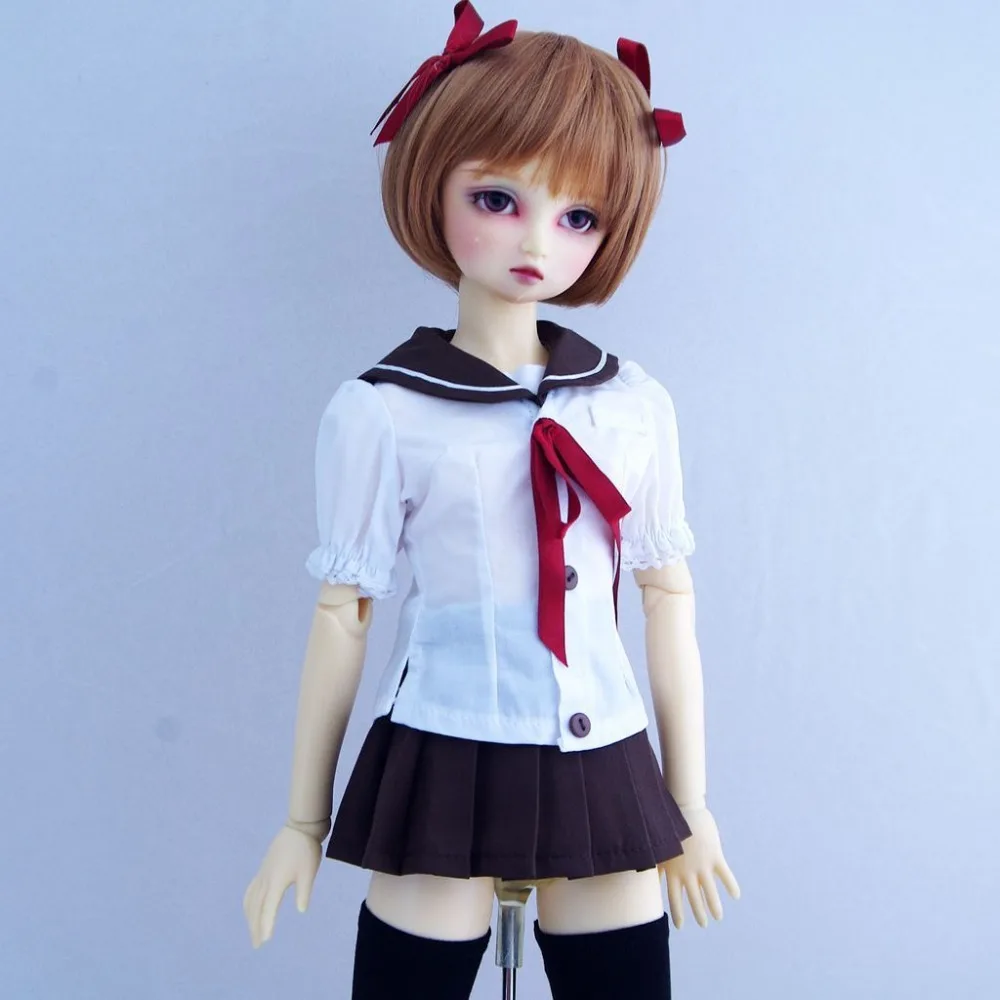 [Wamami] 250# Cos Vocaloid Hatsune Miku Униформа костюм 1/4 MSD 1/3 SD DZ AOD BJD Dollfie