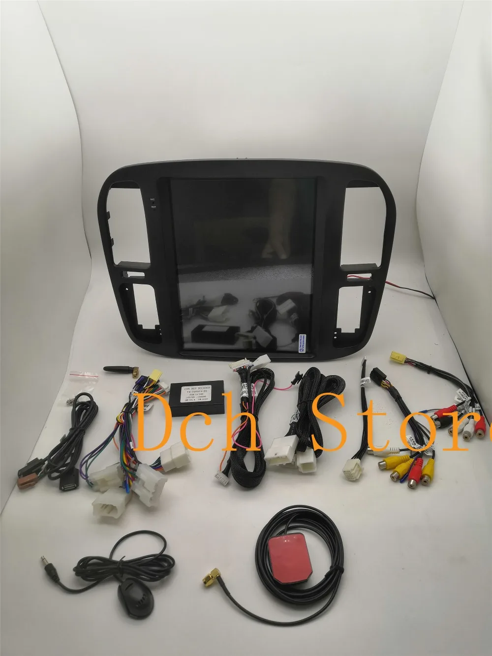 12,1 ''tesla стиль Android 8,1 автомобильный dvd-плеер gps навигация для TOYOTA LAND CRUISER lc100 1999 2000 2001 2002 Lexus lx470 PX6