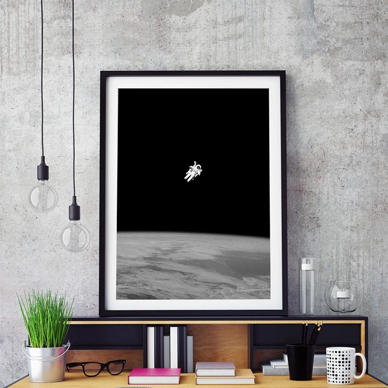 Astronaut Poster Home Decor