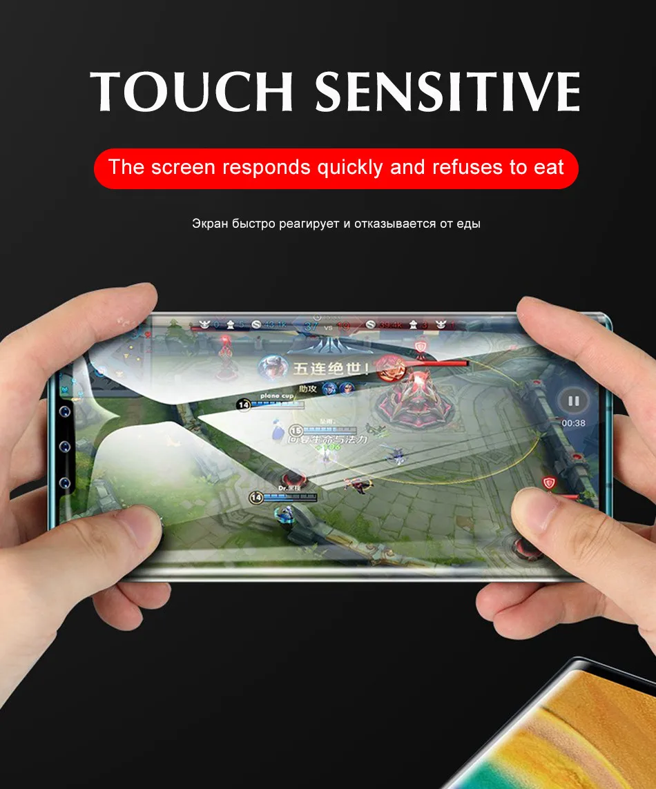 100D Front Back Hydrogel Film For Huawei Mate 30 Pro Mate 20 Lite Full Body Protective Film Screen Cover Protector Not Glass