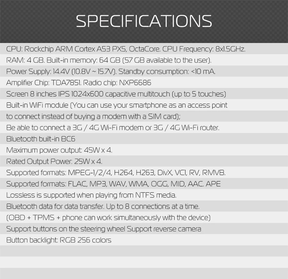 Clearance Marubox KD8019 64GB Car DVD Player for Volkswagen Magotan, Universal Car Multimedia Player with DSP, GPS Navigation, Android 9 15