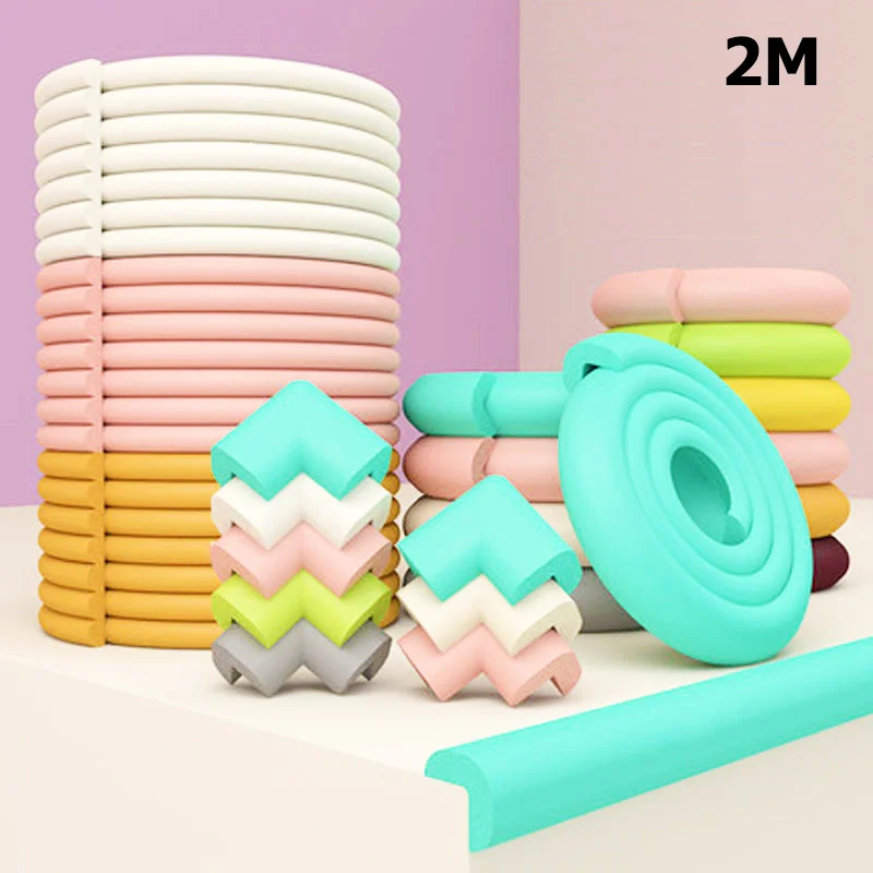

2M Protection From Children Baby Safety Corner Protector DIY Bumper Strip Safe Table Desk Furniture Edge Guard Home Cheap Goods