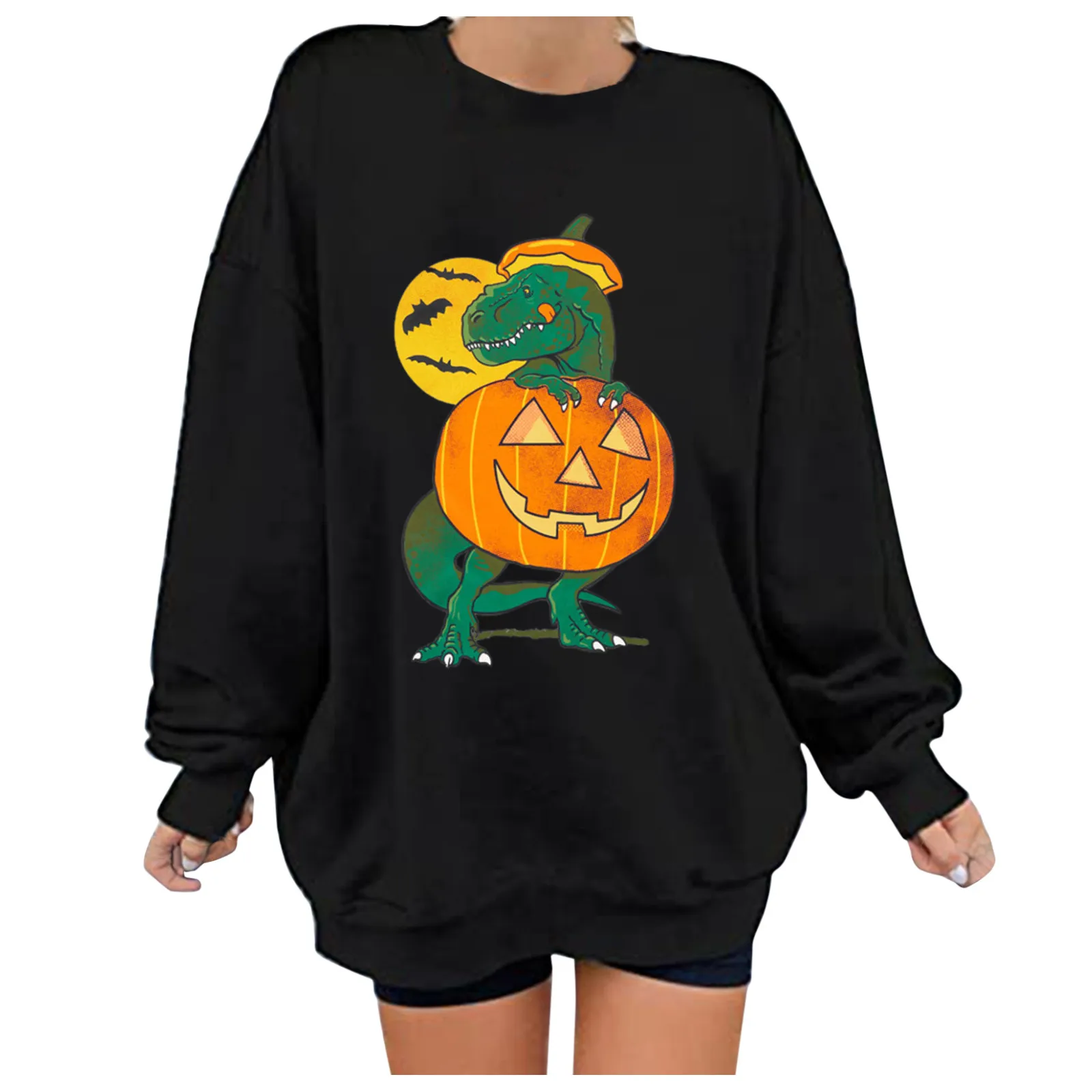 Printing Women's Hoodies Harajuku Oversized Long Sleeve Pullover Tops Casual Autumn Winter Sweatshirts Streetwear Sudaderas 2