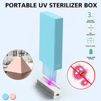 

Rechargeable UV Ultraviolet Sterilizer Box Set Jewelry Phone Disinfection Tool Safe disinfection protection against viruses