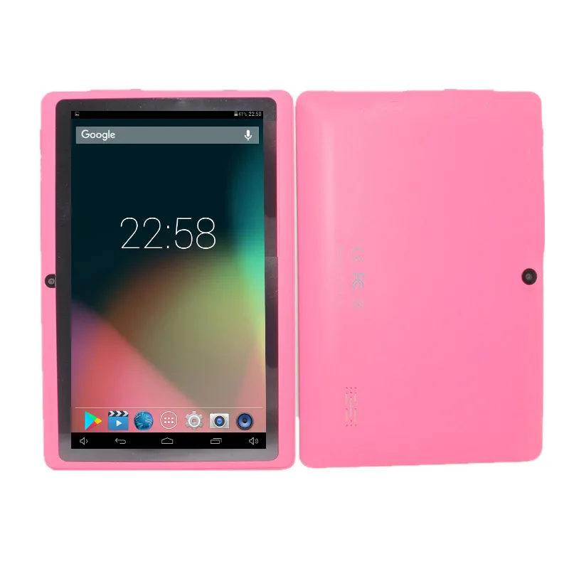 Glavey 7 дюймов Q88 PRO Android 4 512MB + 8GB Allwinner A33 четырехъядерный планшетный ПК с двумя