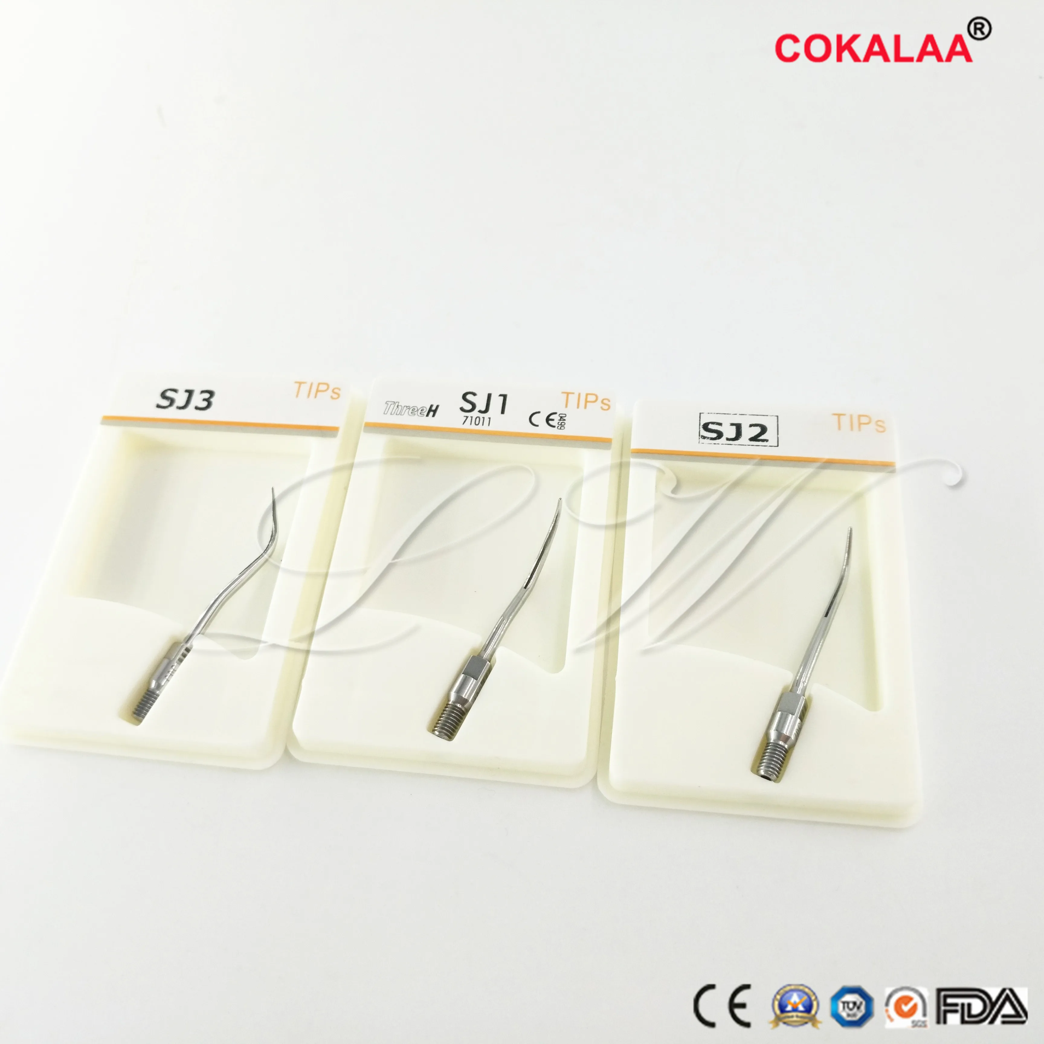 1 set New dental NSK pneumatic scaler full function cleaning needle work tip head S1 S2 S3