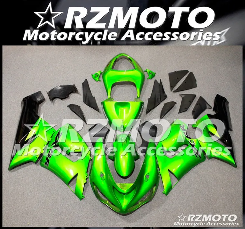 Мотоциклетный обтекатель abs Подходит для Kawasaki ZX6R 636 ZX-6R 2005 2006 корпусные детали пресс-форм Магазин № 0324