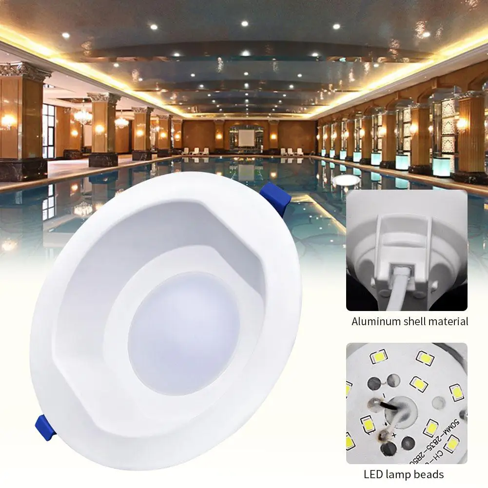 

Swimming Pool LED Shirt Niche IP65 Waterproof Recessed Light Waterproof Engineering Suitable For Living Room Dining Kitchen