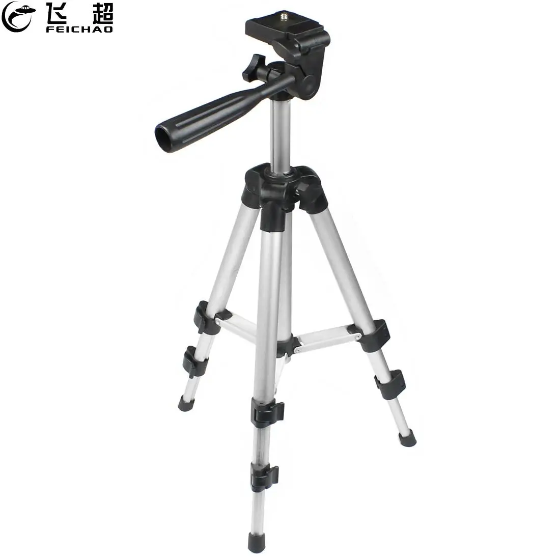 FEICHAO Lightweight Tripod Stand Adjustable 1/4" Screw for Canon /Sony SLR Camera Light for iPhone Huawei Smartphone Photo Video