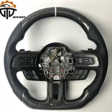 3K рулевое колесо из углеродного волокна для Mustang