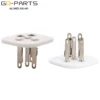5pin O5A Ceramic tube socket for PX4 PX25 1701 PX5 PA40 RE134 RE144 REN804 Vintage Hifi Audio Tube Amplifier DIY 1
