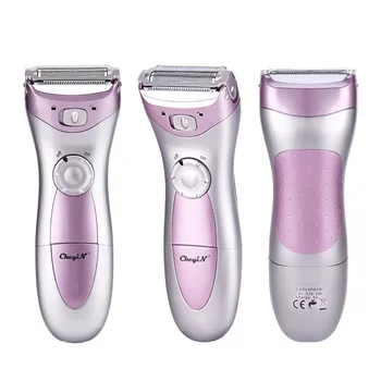 

Electric Lady Shaver Razor Epilator Independently Floating Head Women Razor Waterproof Trimmer Body Bikini Hair Removal Shaving