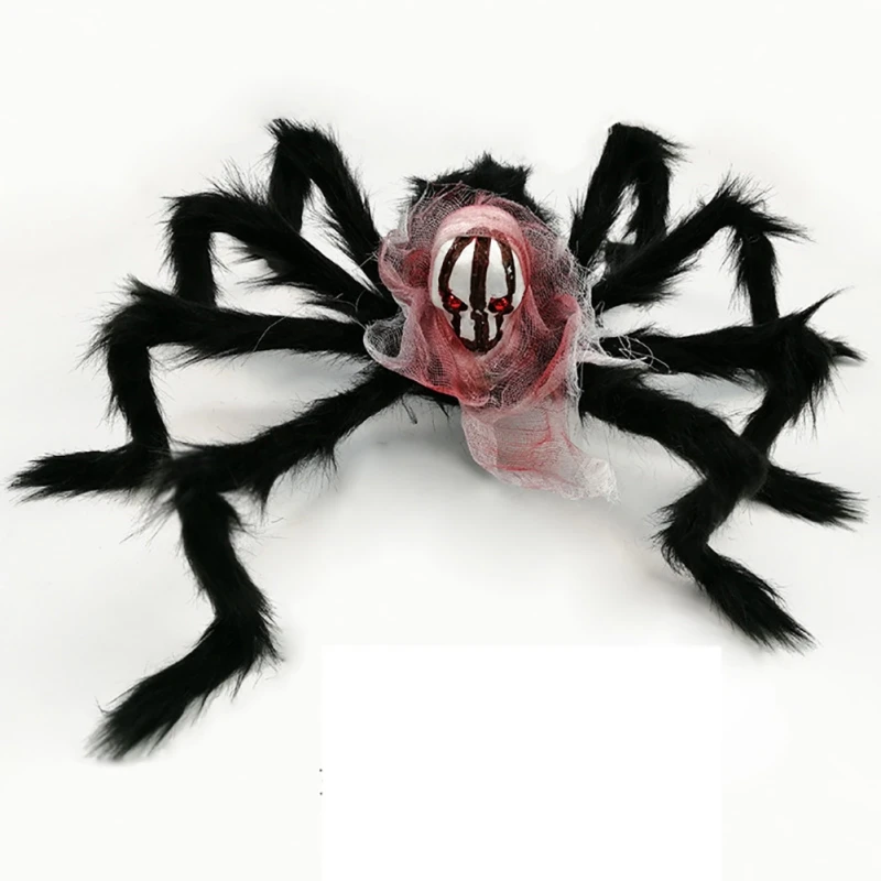 

Halloween Plush Spider Haunted House Bar KTV Horror Decoration Props Simulation Taro Spider