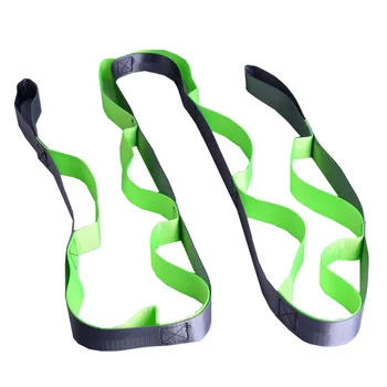 

Yoga Daisy Chains Multi-Loop Yoga Strap Anti-Gravity Yoga Training Resistance Belt for Pilates Dance Therapy Gymnastics-ABLD