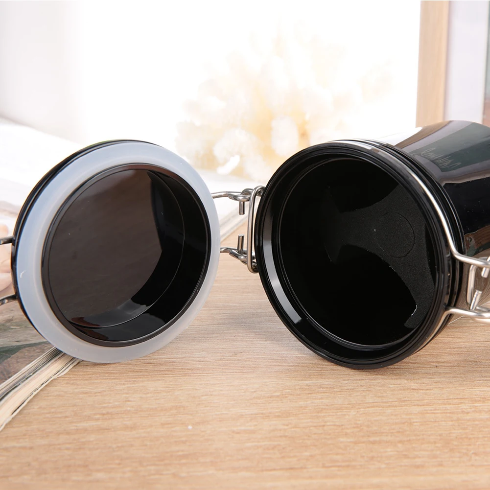 Eyelash Glue Storage Tank Container Adhesive Stand Activated Carbon Box Sealed Storage Jar For Eyelashes Extension Makeup Tool
