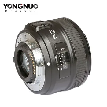 

YONGNUO YN 50mm f1.8 AF Lens YN50mm Aperture Auto Focus Large Lens for Nikon D3000 D3100 D3200 D3300 D5000 DSLR Camera Original