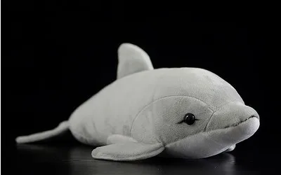 40 см Плюшевые дельфины куклы Моделирование bottlenose дельфины моделирование животных милые мягкие хорошее качество Праздник Рождество подарок на день рождения