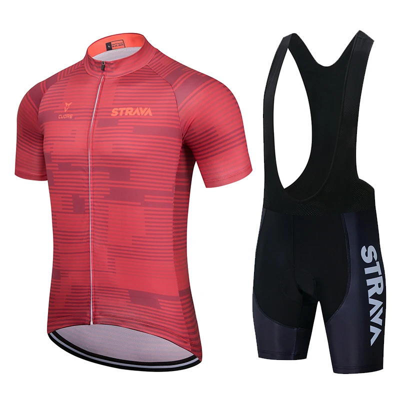 Новинка 2021 мужская летняя дышащая футболка STRAVA с коротким рукавом для велоспорта