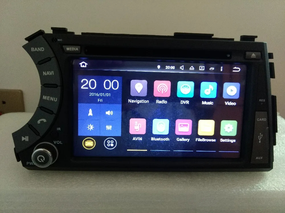 Автомобильный DVD плеер 7 дюймов Android 9 0 GPS для SsangYong Actyon sports Octa 8 core 4 Гб ОЗУ 64 ПЗУ