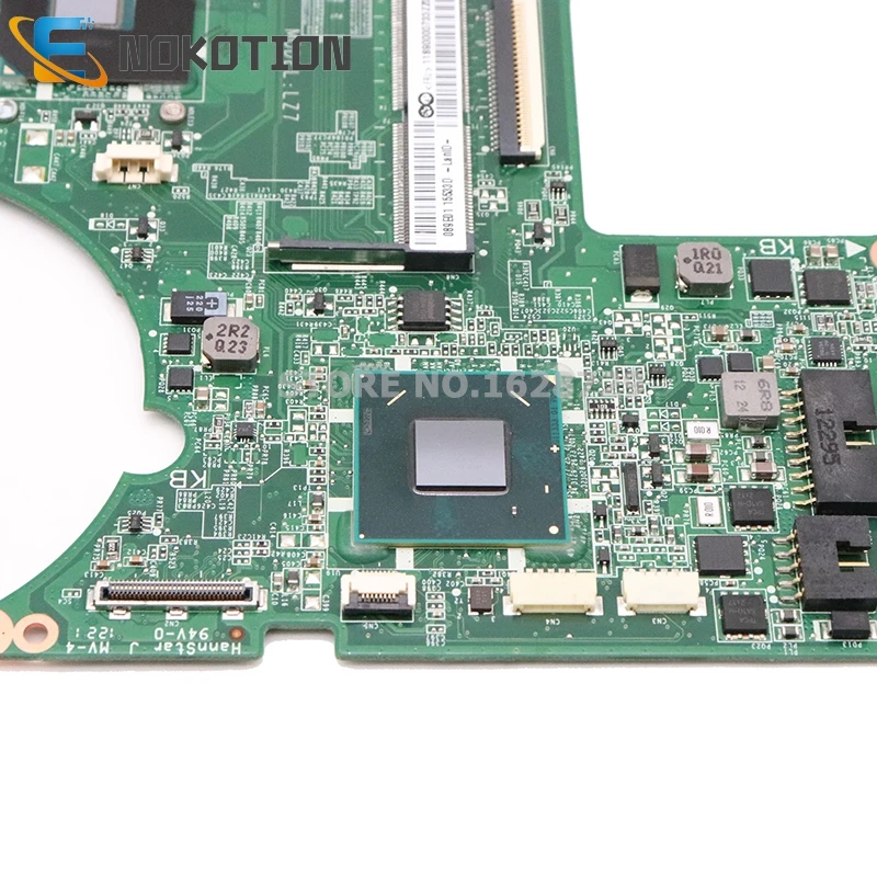 Материнская плата NOKOTION 11S90000733 DA0LZ7MB8E0 для ноутбука lenovo Ideapad U310 HM76 DDR3 SR0N6 I7-3517U cpu
