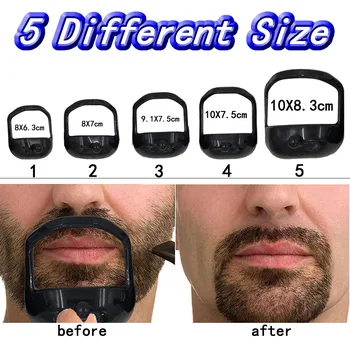 

5 Models/sets Goatee Beard Shaper Beard Styling Tool Beard Grooming Beard Beauty Tool
