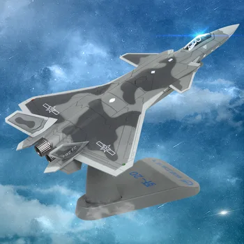 

Metal J-20 Aircraft Model Manufacturer Alloy 1:72 Fighter Aircraft Model Aviation Military Model Decoration