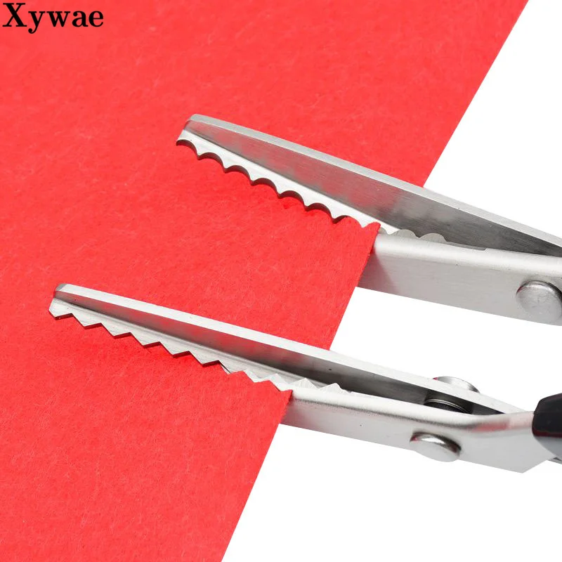 Pinking Shears Handled Professional Dressmaking Sewing DIY Craft Pinking Scissors Zig Zag Scissors Fabric Decorative Edge Tool