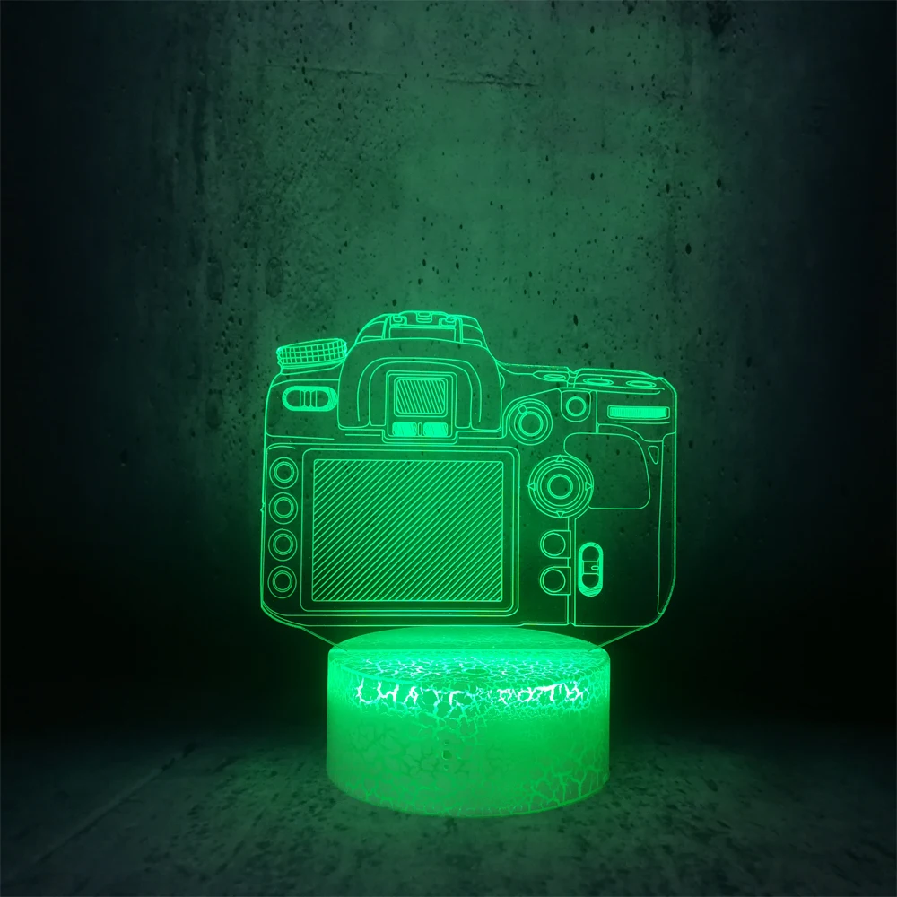 Классический Ночной светильник в виде старой камеры цветной ing декор для детской