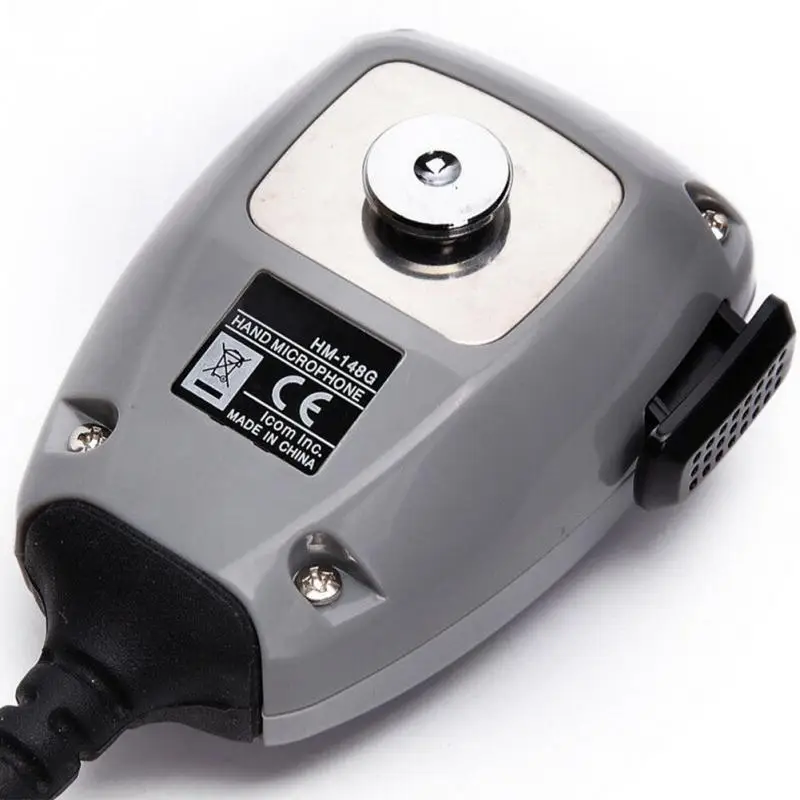 HM-148G самозаземление ABS Ham Mic с винтом Прочный ручной для ICom серии