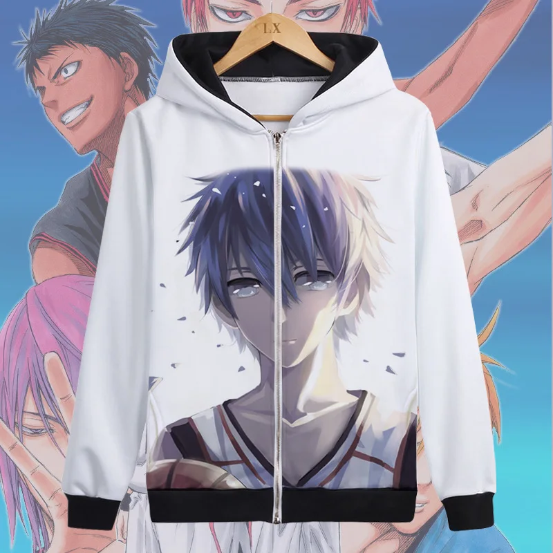 Японское Аниме Kuroko's Basket Ball/Kuroko no Basuke SEIRIN школьная форма косплей костюм Kuroko Tetsuya куртка с капюшоном