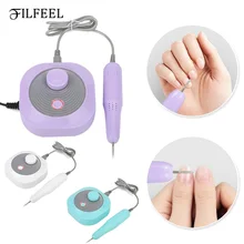 25000 об/мин Электрический сверлильный станок для маникюра, набор сверл для ногтей, аксессуары для педикюра, шлифовальный полировщик, оборудование, инструменты для ногтей