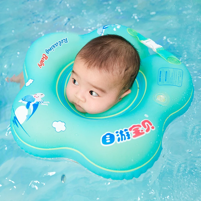 Плавательный детский бассейн, аксессуары, детское надувное кольцо для шеи, надувные колеса для новорожденных, круг для купания, boia infantil