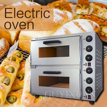 

Double layer independent temperature control Pizza oven Multifunction cake Electric oven High capacity Commercial Baking oven