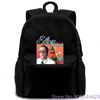 

new Elton John nostalgia custom Boy women men backpack laptop travel school adult student
