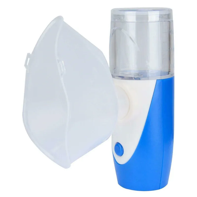 Mini Portable Travel Rechargeable Ultrasonic Nebulizer Inhaler Respirator Mesh