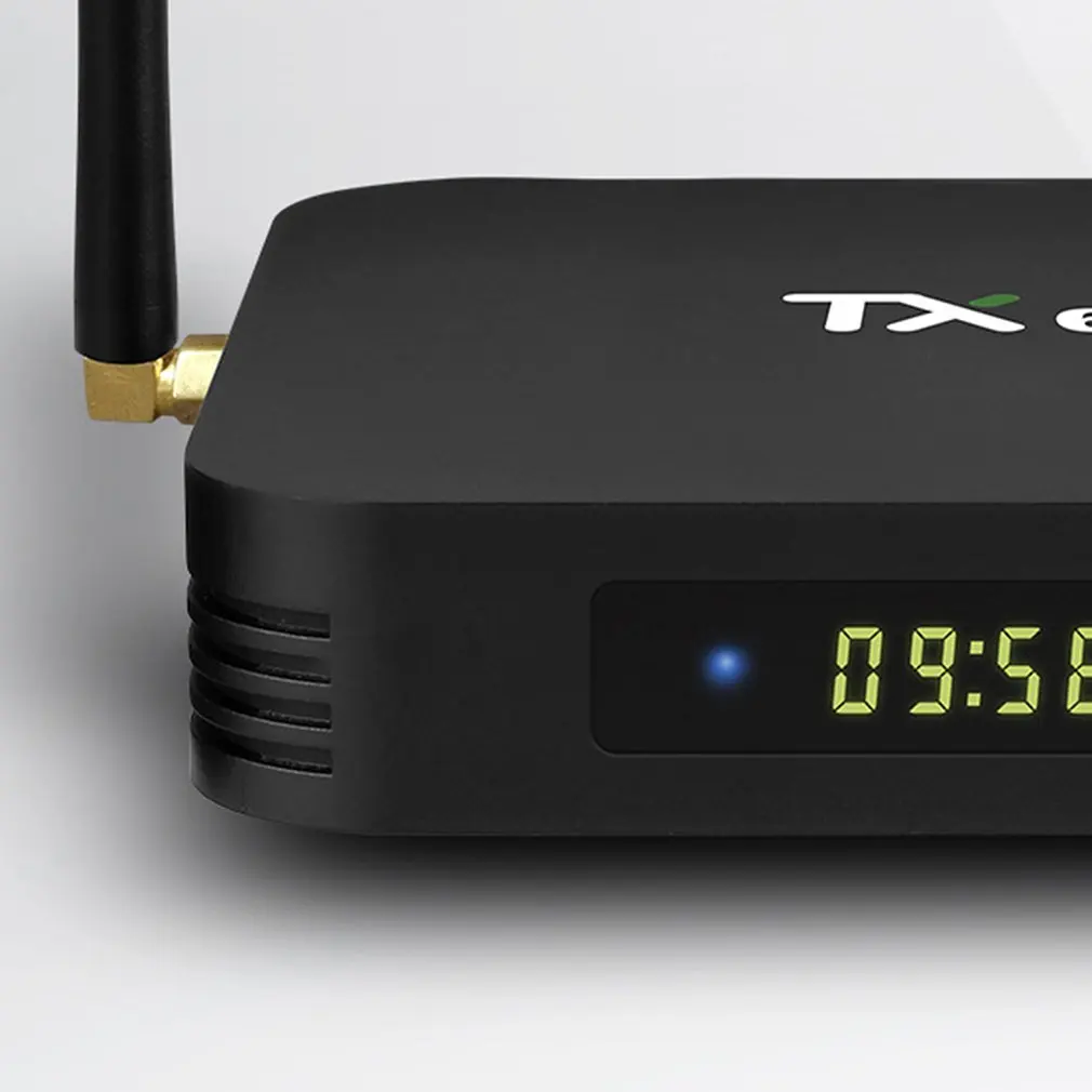 TX6 Android 9,0 Смарт ТВ приставка Allwinner H6 четырехъядерный Поддержка 2,4G беспроводной wifi 4G 32G телеприставка медиаплеер