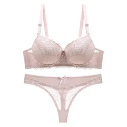 BANNIROU – ensemble de Lingerie grande taille pour femmes, sous vêtements en dentelle, soutien gorge Push Up Sexy, livraison gratuite 