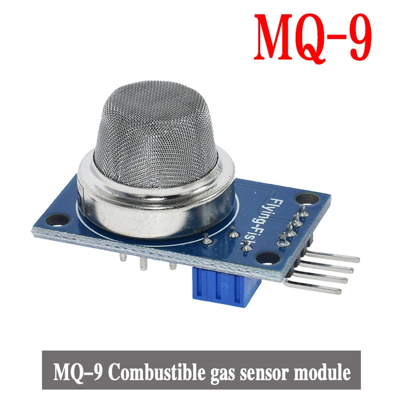 MQ-9 MQ-2 MQ-3 MQ-4 MQ-5 MQ-6 MQ-7 MQ-8 MQ-9 MQ-135 детектор дыма метана сжиженный газ Сенсор модуль для Arduino Starter DIY Kit - Цвет: MQ-9
