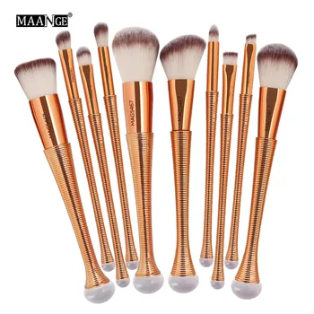 

Cosmetic Makeup Brush 10pcs Eye Shadow Brushes Nylon Powder Brushs Cosmetic Brush Makeup tool J314